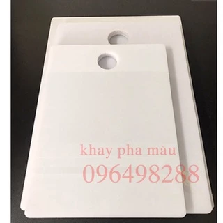 khay nhựa🌈Palette pha màu chuyên dùng cho màu bột, acrylic, sơn dầu...️ nhiều kích cỡ