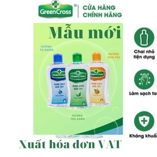 Nước Rửa tay khô diệt khuẩn Greencroos 100ml đủ mùi (xuất hóa đơn đỏ)