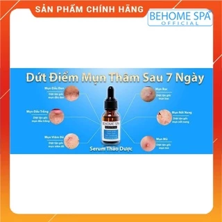 Serum mụn thảo dược Behome spa