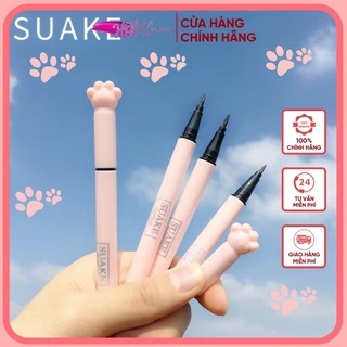 Bút Kẻ Mắt SUAKE Chân Mèo Vỏ Hồng Dạng Lỏng Kháng Nước - Chống trôi makeup nội địa Trung