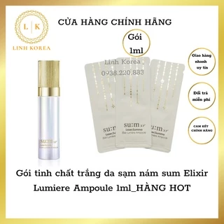 Gói tinh chất trắng da sạm nám sum Elixir Lumiere Ampoule 1ml_HÀNG HOT