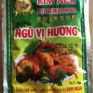 10 gói ngũ vị hương kim nga 50g