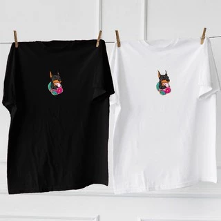 Áo thun Hos doberman-form unisex 100% cotton