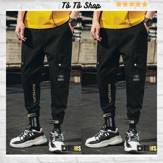 Quần jogger Nam túi hộp lưng thun bo chân phong cách Hàn Quốc, Quần thể thao nam chất kaki co giãn Tô Tồ Shop - JG61