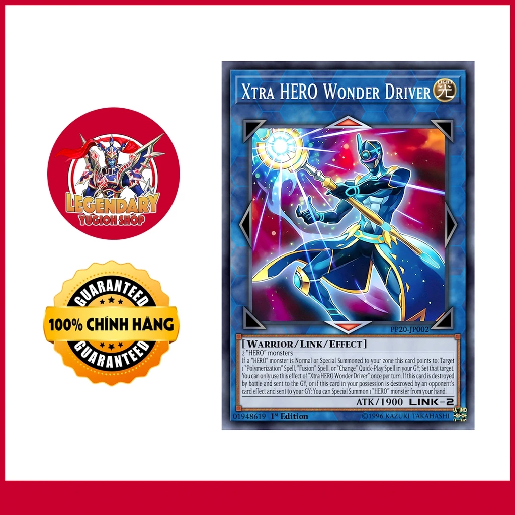 [Thẻ Bài Yugioh Chính Hãng] Xtra Hero Wonder Driver