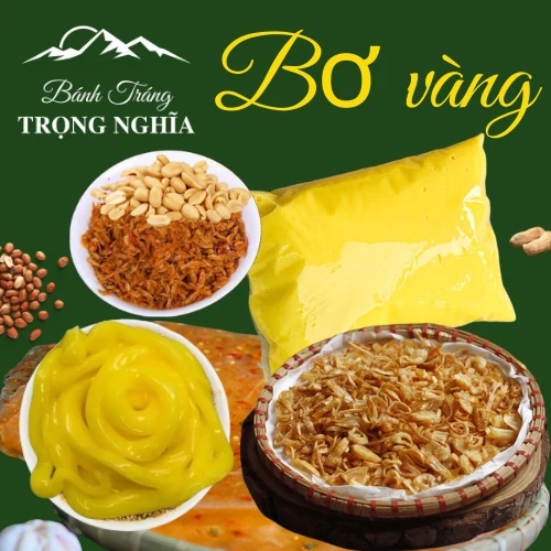 [500G]- Bơ Vàng Ăn Bánh Tráng Trọng Nghĩa