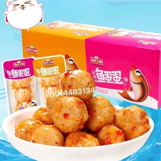 1 Hộp 20 Gói Chả Cá 3 Viên Ăn Liền (gói 18gr)