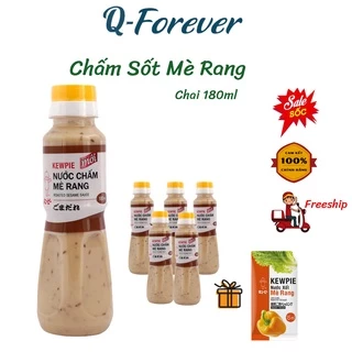 Nước Chấm Mè Rang Chính Hãng KEWPIE chai 180ml . Q-FOREVER .Cho món rau thêm phần ngon hơn ,Chấm món lẩu hay làm Salad