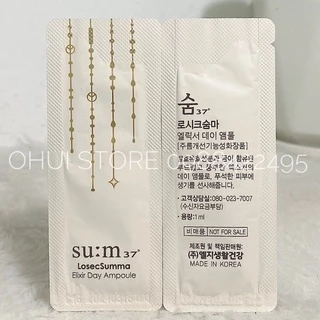 Combo 10 gói tinh chất vàng ban ngày Su:m37 LosecSumma Elixir Day Ampoule - Chính hãng LG Hàn