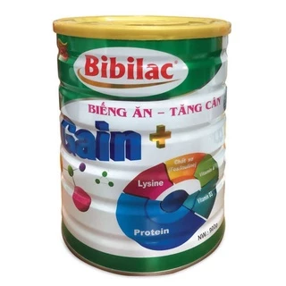 Sữa bột Bibilac Gain 900g trẻ biếng ăn