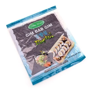 RONG BIỂN CUỘN CƠM GIM BAB GIM (20g/10 lá/1 gói)