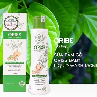 Sữa Tắm Gội Rôm Sảy Em Bé ORISS