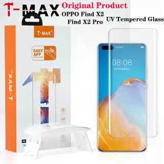 Kính Cường Lực Có Keo T-MAX UV Dành Cho OPPO Find X6 X5 X2 Pro Neo 5G Pro