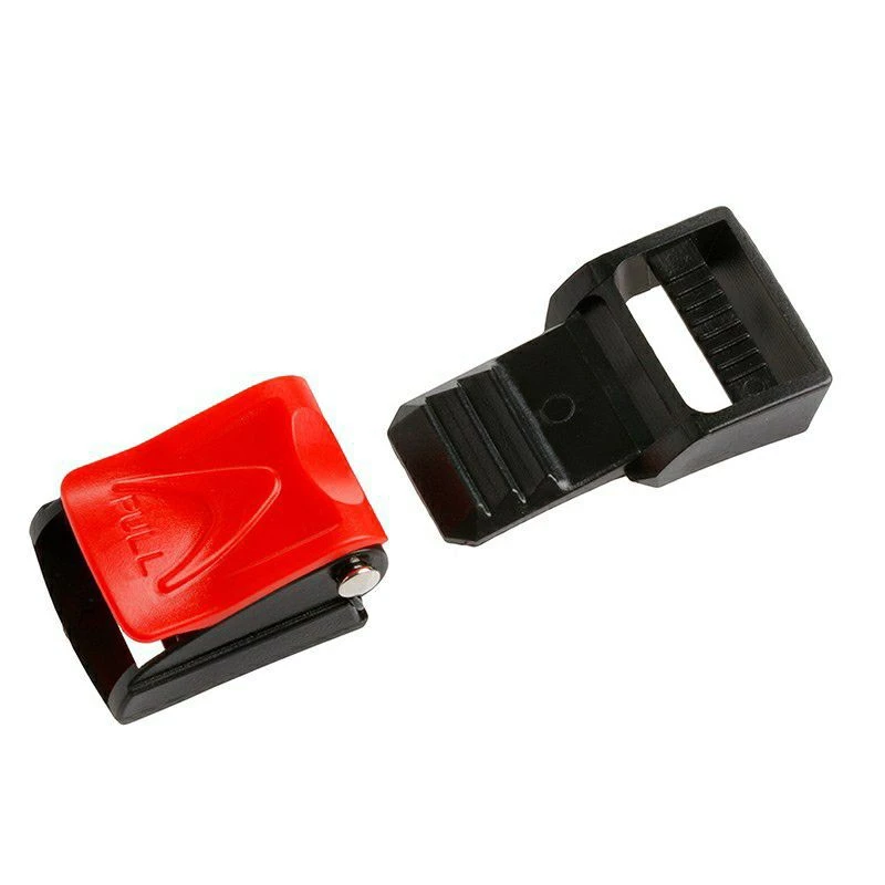 Chốt khóa cài mũ bảo hiểm các mũ 1/2 và 3/4 - Chốt khóa đỏ Pull - Minh Khôi Shop