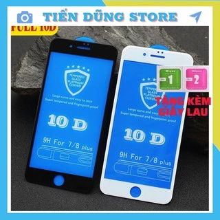 Kính Cường lực IP Full màn 10D các mã- Iphone 6/6plus/7/8/7plus/8plus/ipx/ip xs max/ipxr/ip11/11pro/11pro max