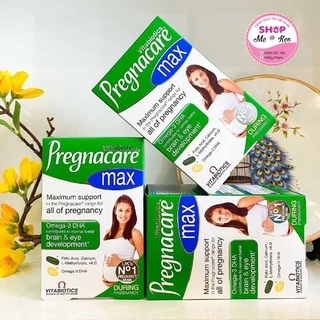 [Date 2026] Vitamin tổng hợp Bà Bầu Pregnacare Max 84 viên giúp mẹ bầu khỏe, không thiếu máu, đỡ nghén