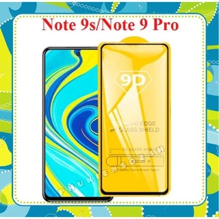 Kính Cường Lực Xiaomi Redmi Note 9 Pro 5g / Note 9s / Note 9 pro / Redmi Note 10 4g 10s Redmi 10 Full Màn 9D thế hệ mới