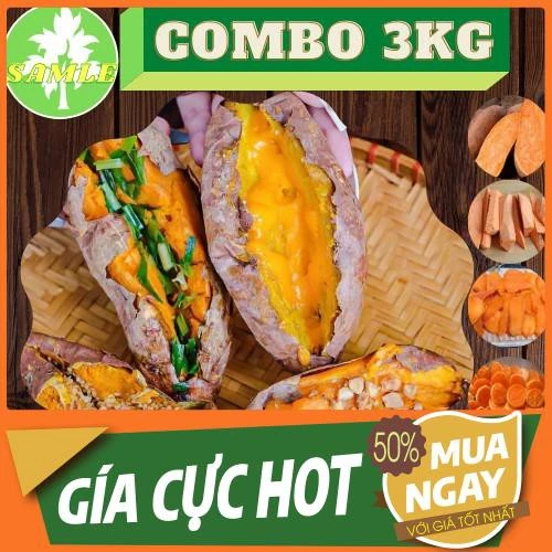 2 ký khoai lang mật bi 1 ký từ 14 củ trở lên để luộc, hấp rất ngon