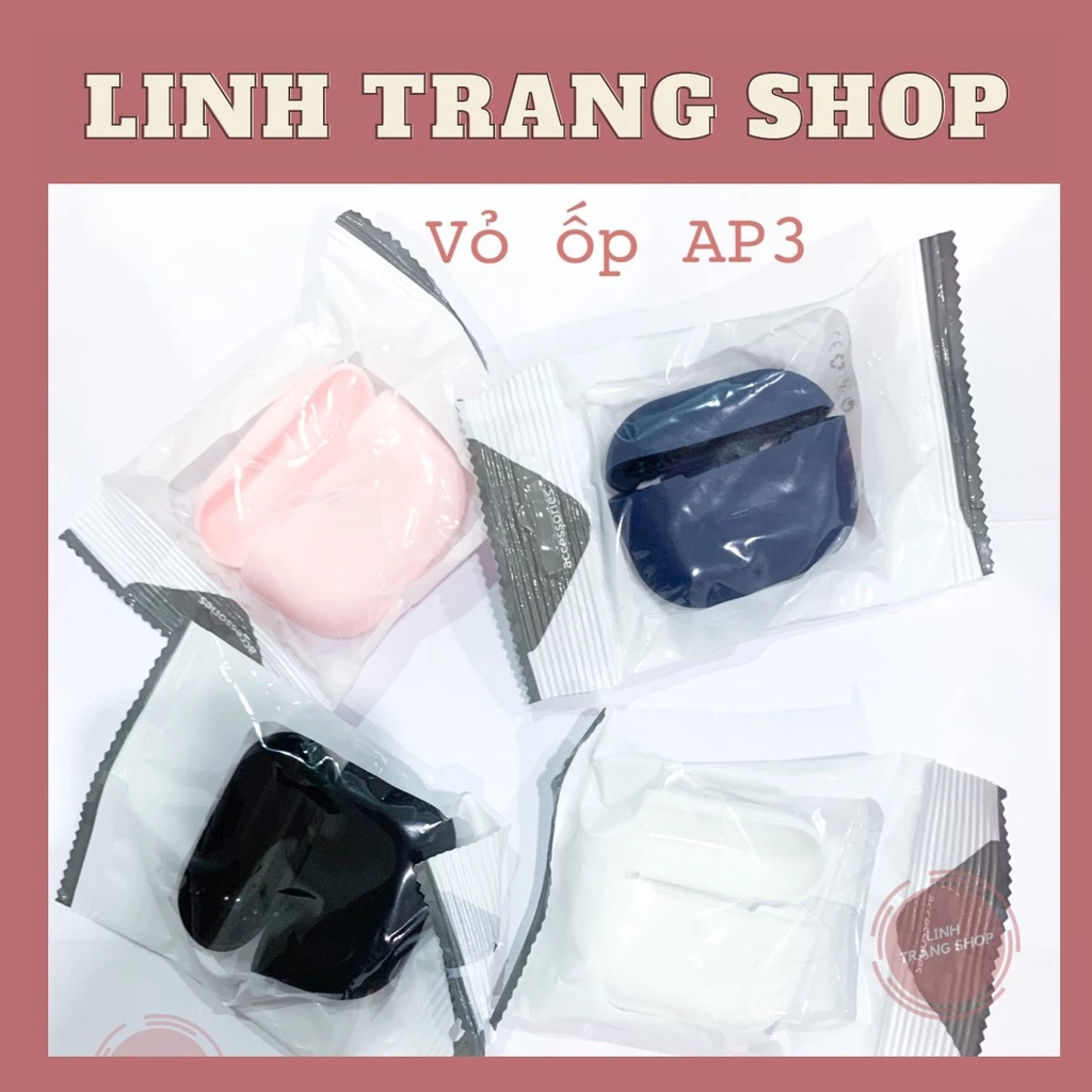 (Vỏ Bọc Airpods 3) Vỏ Ốp Airpods 3 Silicone Dẻo Bảo Vệ Tai Nghe, Ốp Tai Nghe Giá Rẻ