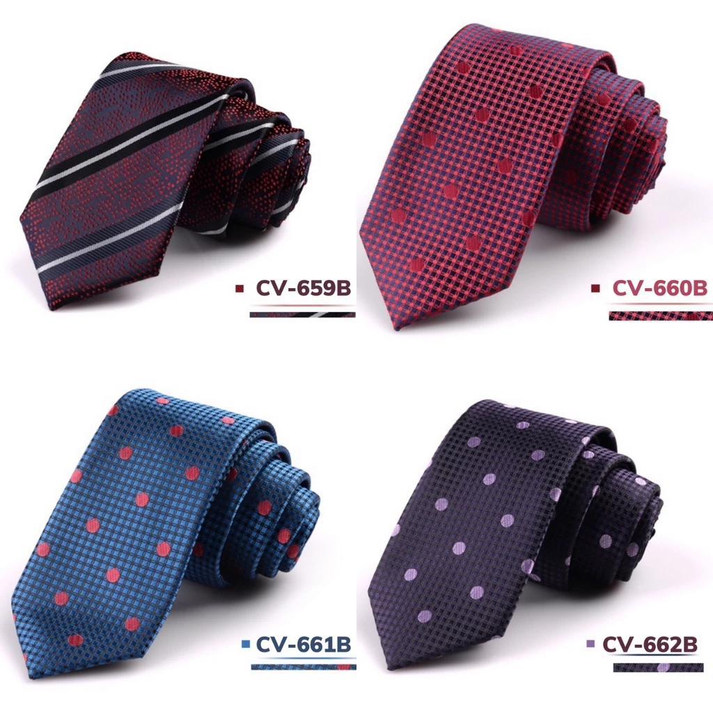 Cavat dành cho giới trẻ bản nhỏ 6cm phong cách thời trang Hàn Quốc, Cravat chú rể, công sở, dự tiệc, MC, nghệ sĩ