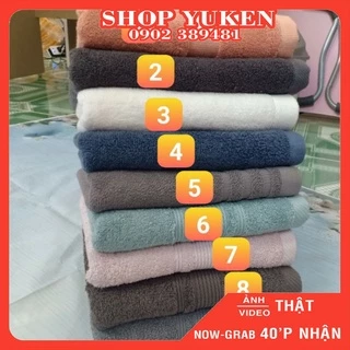 Khăn Tắm Xuất Khẩu-Khăn 40x80 Dày Dặn,Thắm Hút Tốt Đặc Biệt Không Bám Lông