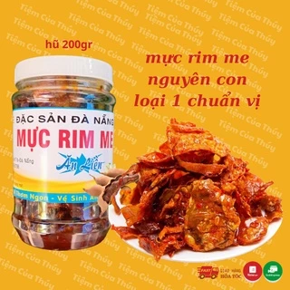 Mực rim me nguyên con 200gr chuẩn vị Đặc Sản Đà Nẵng date luôn mới mỗi ngày