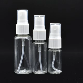 50/100 Chai phun sương đựng nước rửa tay 5ml 10ml 15ml 20ml 30ml 50ml 80ml 100ml - Chai lọ nhựa chiết nước hoa, mỹ phẩm.