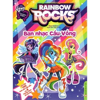 Sách - My Little Pony - Ban Nhạc Cầu Vồng (Hình Dán)