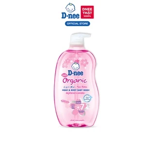 Tắm gội toàn thân em bé (<3 tuổi) D-Nee 800 ML - Sakura