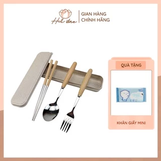 Bộ muỗng đũa cá nhân bằng inox cao cấp cute dễ thương - Nhà cửa & Đời sống