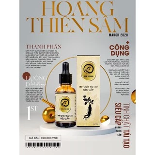 Tinh chất Hoàng Thiên Sâm⚡️Freeship ⚡️Mang đến 1 làn da trắng sáng, mịn màng