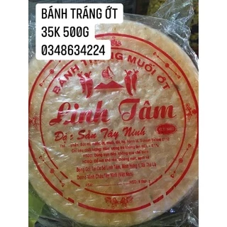 Bánh tráng ớt Linh Tâm_500g_Chay