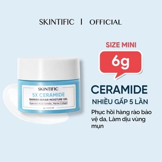 Gel dưỡng ẩm phục hồi 5X Ceramide mini size SKINTIFIC 6g