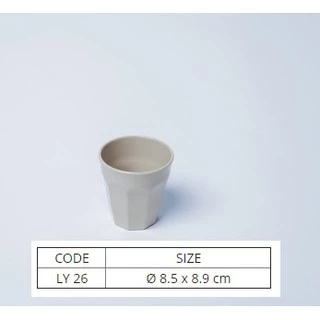 Ly Nhựa Melamine Trà Đá Kiểu Lùn - LY26