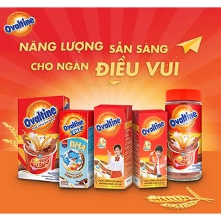 SỮA OVALTINE 180ml [1 LỐC  4 HỘP Ngoctoanmart