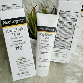 Kem Chống Nắng Ngăn Ngừa Lão Hóa #Neutrogena Age Shield Face SPF 110( date 2023)