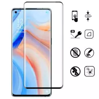 Kính Cường Lực Bảo Vệ Toàn Màn Hình Cho Điện Thoại Oppo Reno 4 Pro 5g