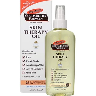 Dầu dưỡng ẩm đa năng Palmer's Cocoa Butter Formula Skin Therapy Moisturizing Body Oil with Vitamin E 150ml (Mỹ)