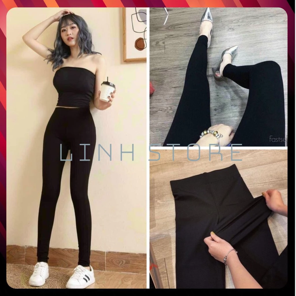 [có 8XL] Quần Legging Nữ 💎SALE💎 Nâng Mông Cạp Cao kiểu sáng hàn quốc chất liệu nhập khẩu cao cấp Bigsize M - 8XL