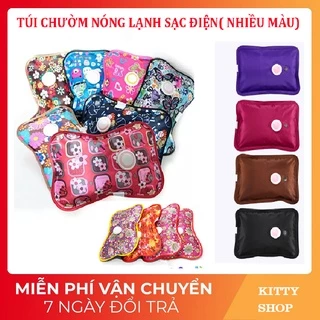 Túi chườm nóng lạnh tay chân, bung, Gối sưởi ấm mùa đông sạc điện giảm đau bụng cho phụ nữ, sưởi ấm người già và trẻ nhỏ