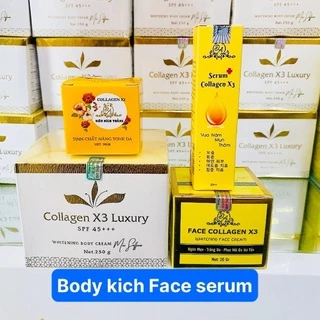 Combo Body + Kích + Face + Serum X3 Đông Anh Chính Hãng CTy