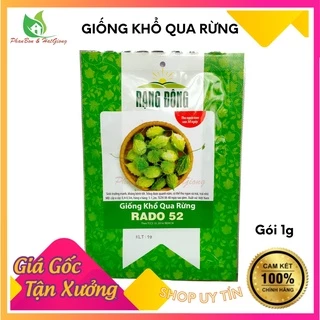 Hạt Giống Mướp Đắng, Khổ Qua Rừng 1gr - Rạng Đông - Shop Phân Bón và Hạt Giống