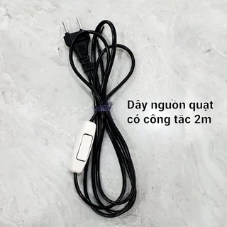 DÂY NGUỒN QUẠT MÁY 2M/3M