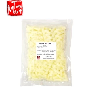 Phô mai mozzarella bào sợi / nguyên khối (100g) - béo thơm