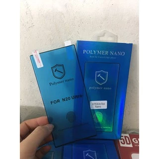 Dán màn hình Samsung Note 20/ Note 20 Ultra Polymer Nano 3D - Kính cường lực dẻo Samsung Galaxy S10 full viền cong 3D