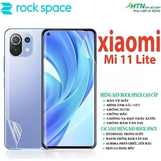 Dán PPF Xiaomi Mi 11 lite NE/  5G NE cao cấp rock space dán màn hình/ mặt sau lưng full bảo vệ mắt, tự phục hồi vết…