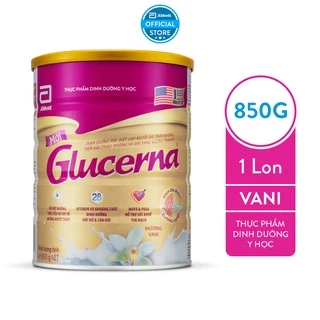 Sữa bột dành cho người bị tiểu đường Glucerna Abbott 850g/800g