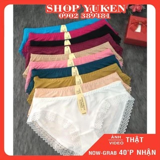 ♥️ SHOP UY TÍN ♥️♥️ Quần Lót Nữ Thông Hơi Phối Ren Thoáng Mát Êm Q5866 Quần chíp thông hơi