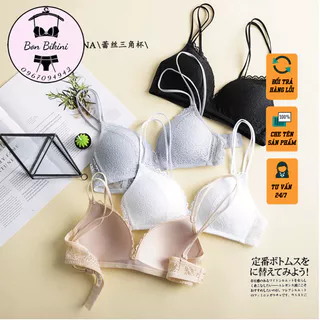 ÁO LÓT BRA REN HOA  ĐỆM MỎNG ÁO NGỰC REN SEXY GỢI CẢM MỚI PHÙ HỢP MỌI LỨA TUỔI A620