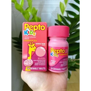 Viên nhai tiêu hóa Pepto Kids chuẩn mỹ cho bé